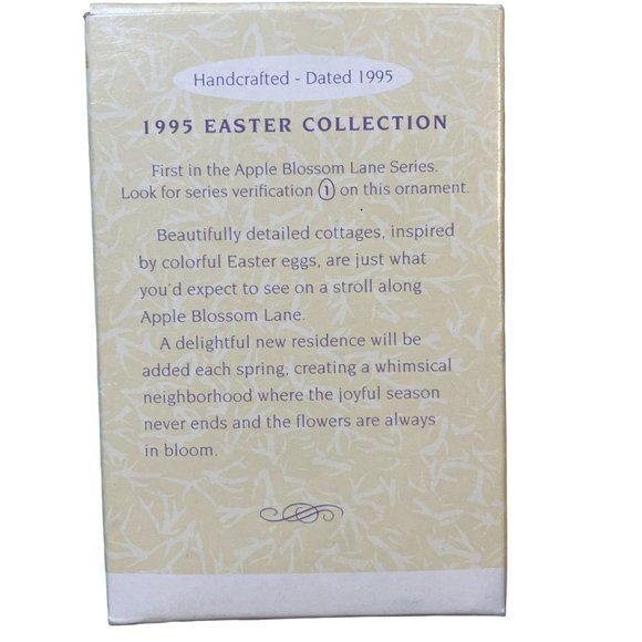 Hallmark Keepsake Ornament Apple Blossom Lane 1995 - Picture 11 of 13